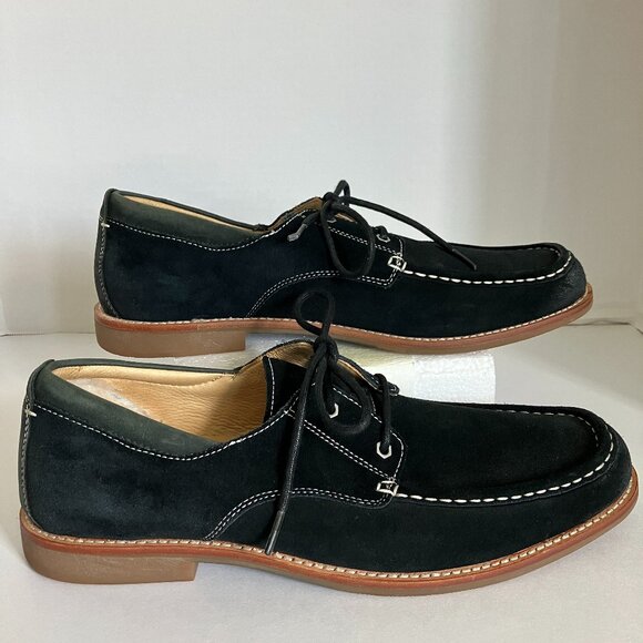 Uggs Australia Men’s Via Pitti Chukka Suede Shoes Black 1000714 Size 12. - Picture 1 of 16